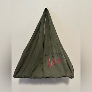 Peace Love World Proud Supporter of Love Bag